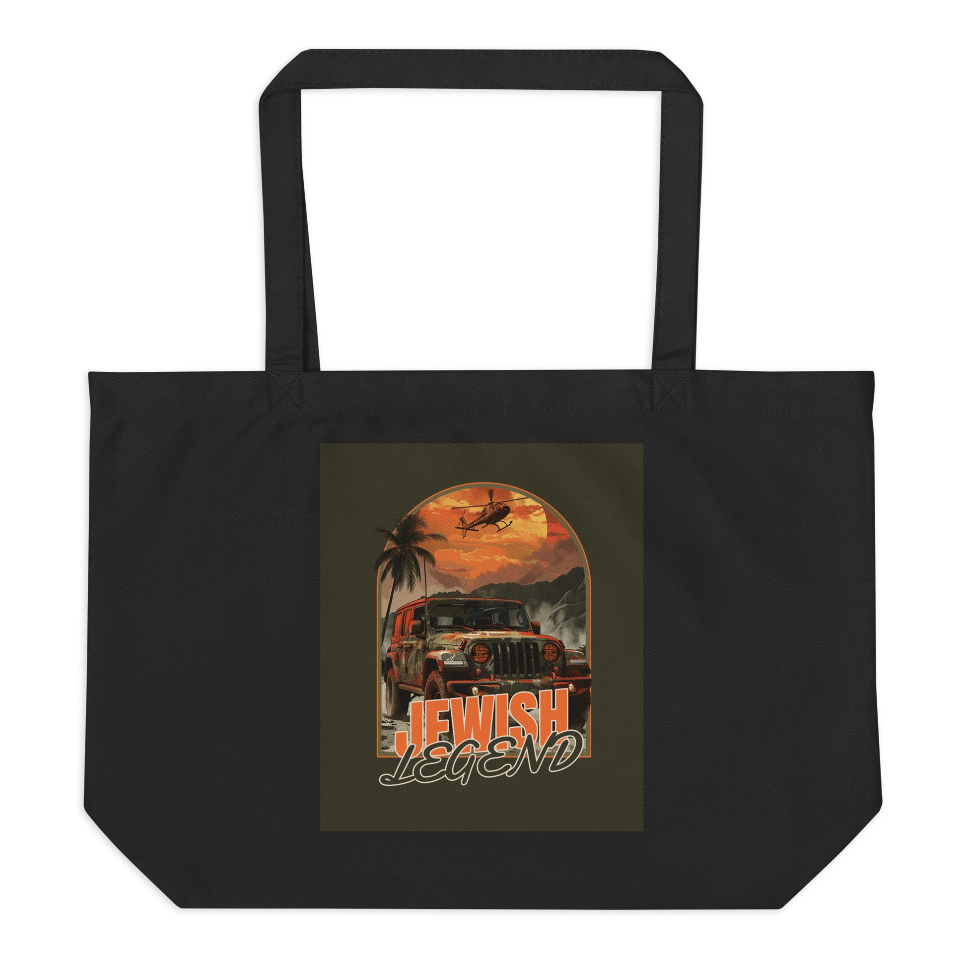 Jewish Legend | Large Organic Tote Bag
