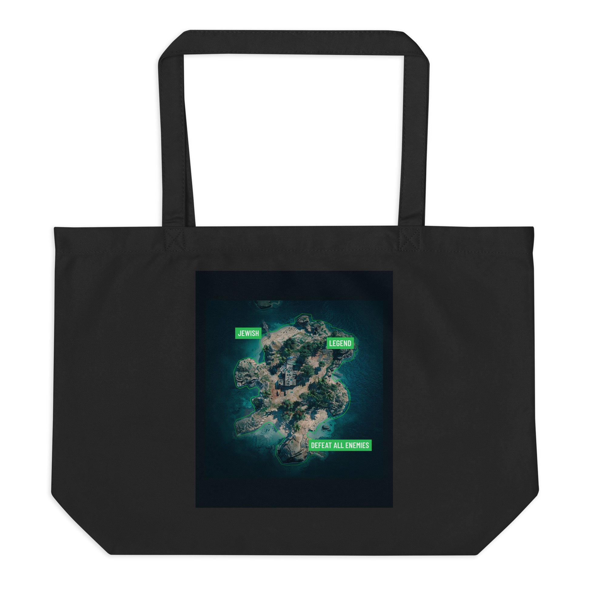 Jewish Legend | Large Organic Tote Bag