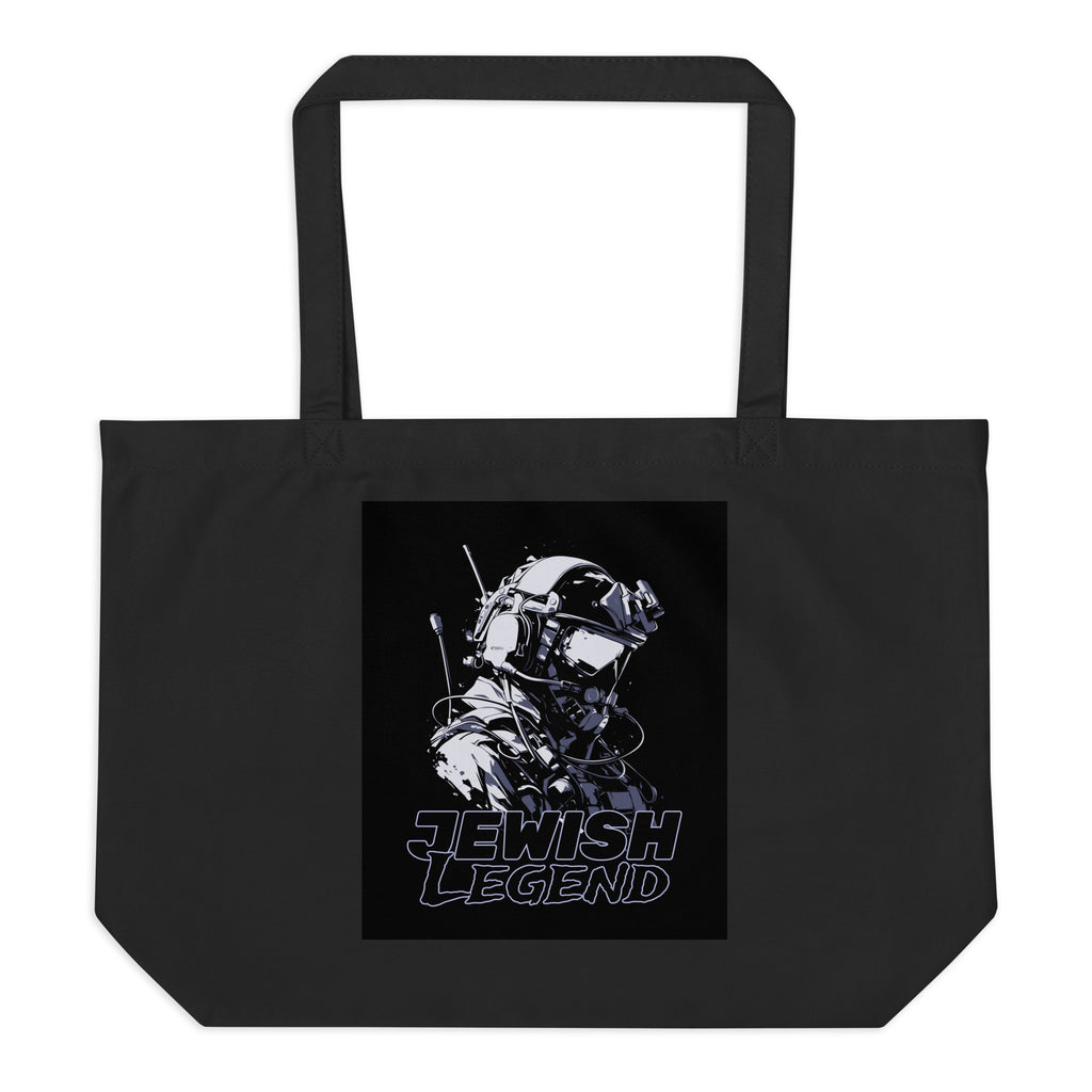 Jewish Legend | Large Organic Tote Bag
