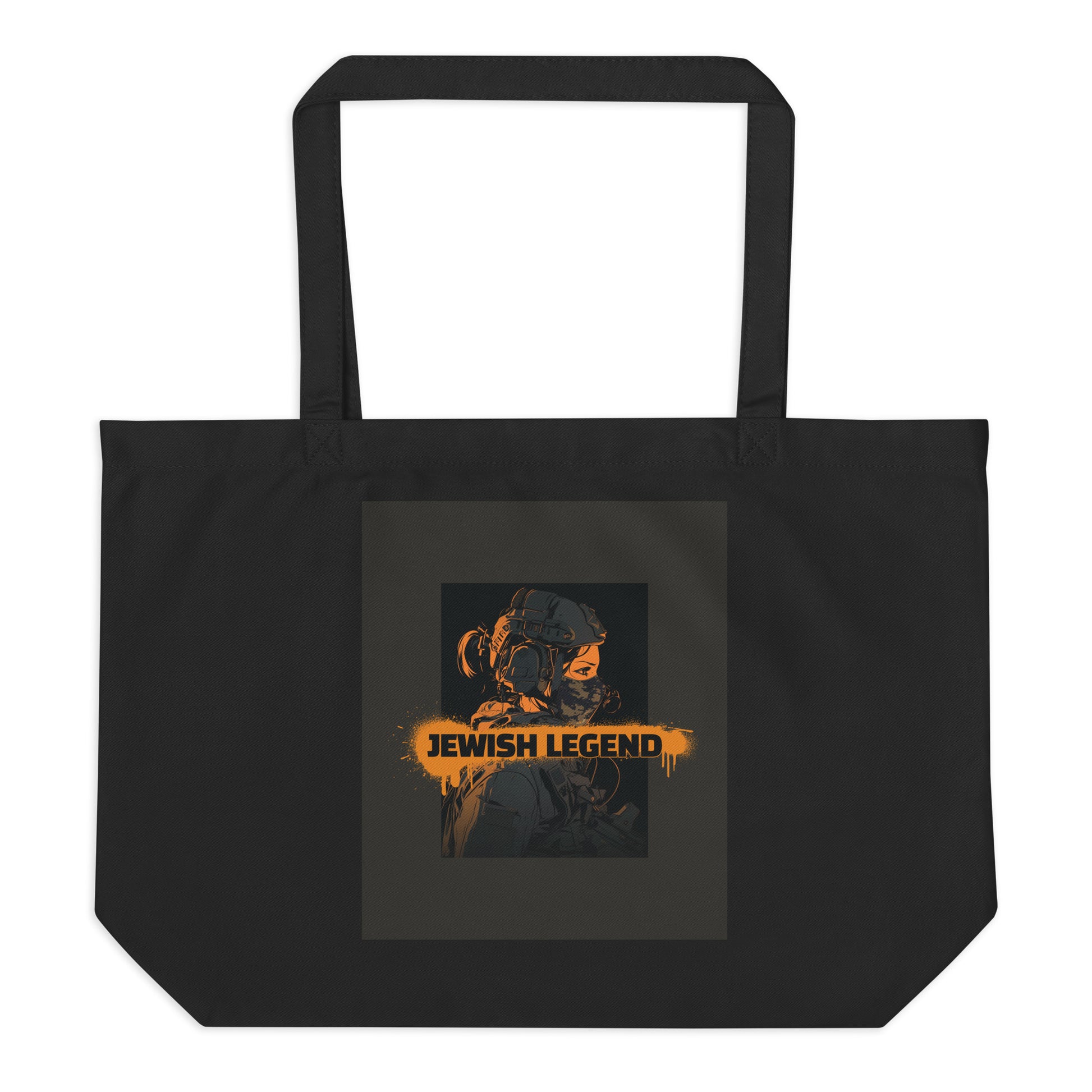 Jewish Legend | Large Organic Tote Bag