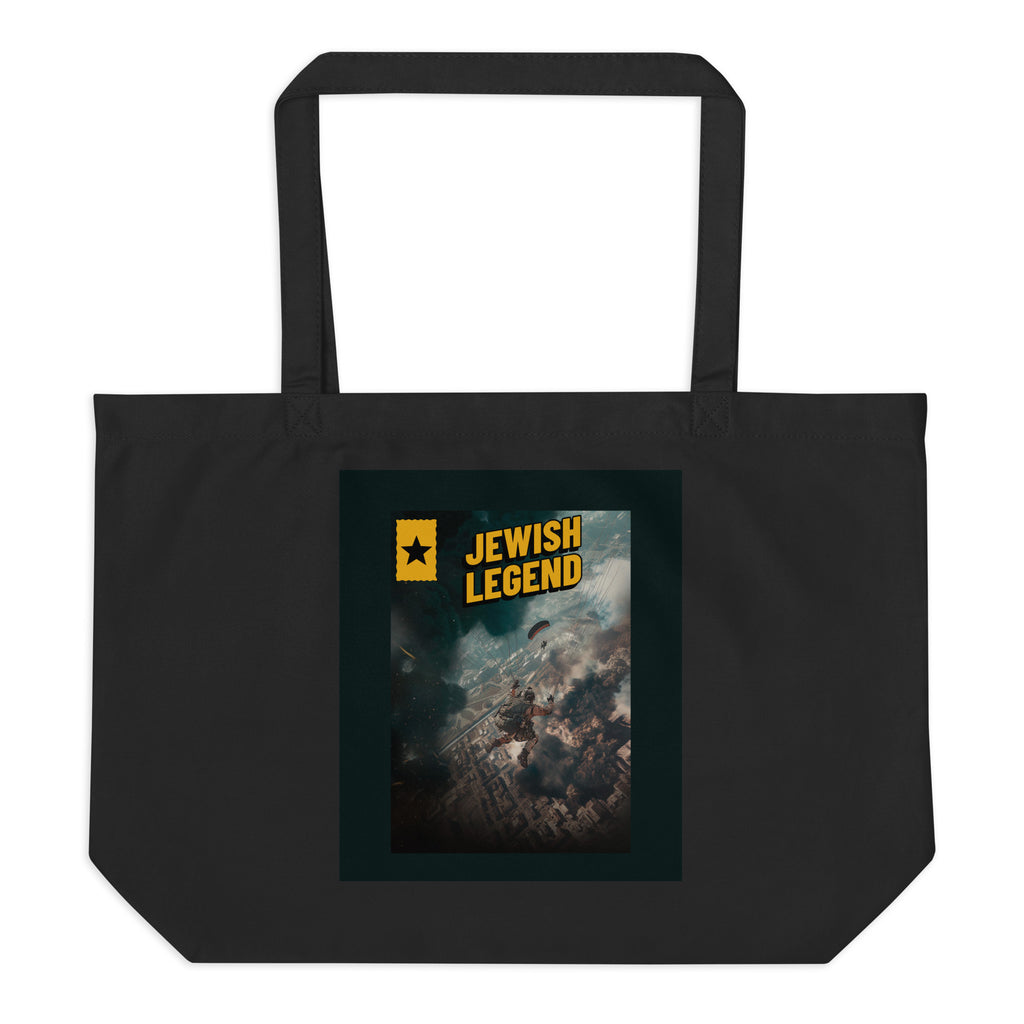 Jewish Legend | Large Organic Tote Bag