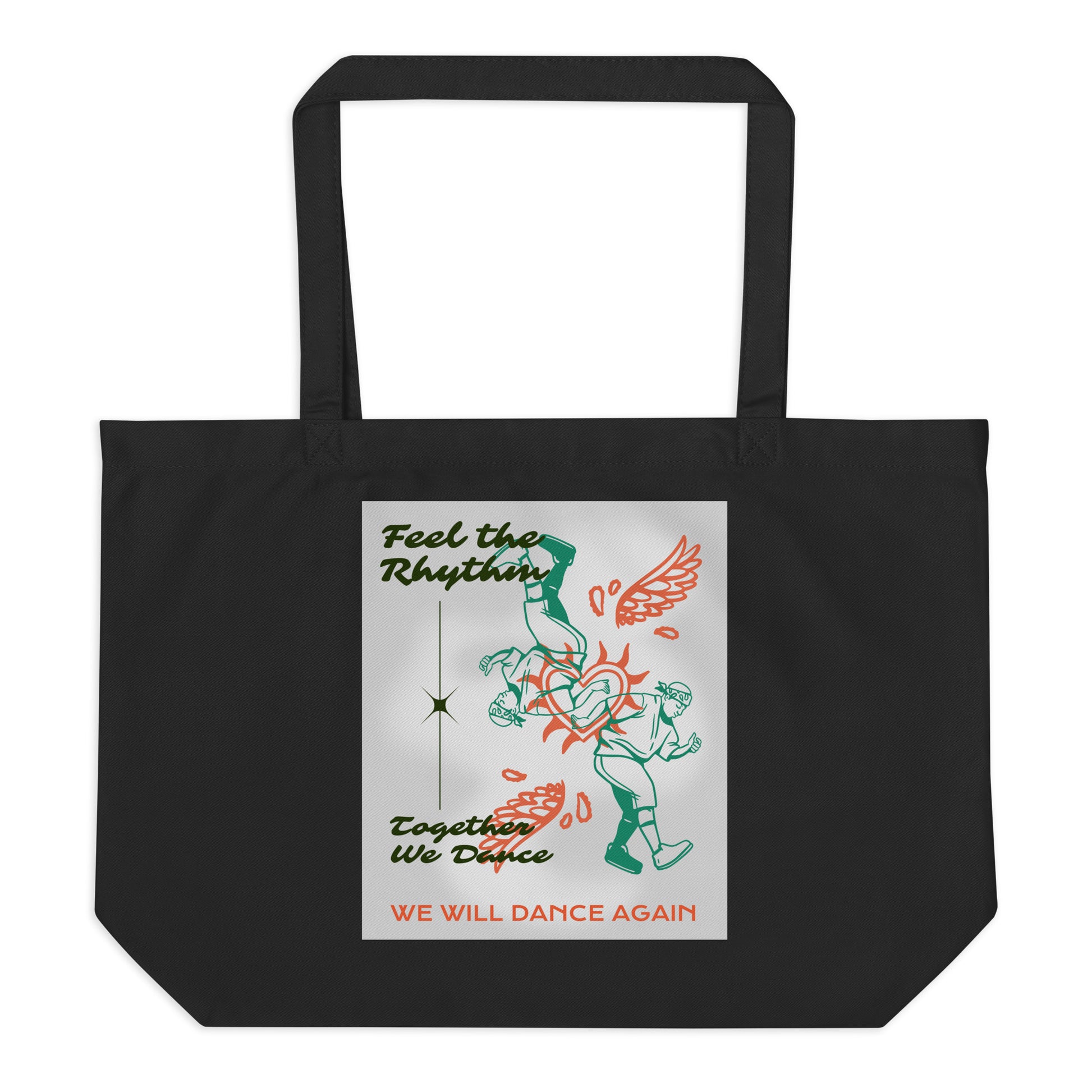 We will Dance Again Party | Large Organic Tote Bag