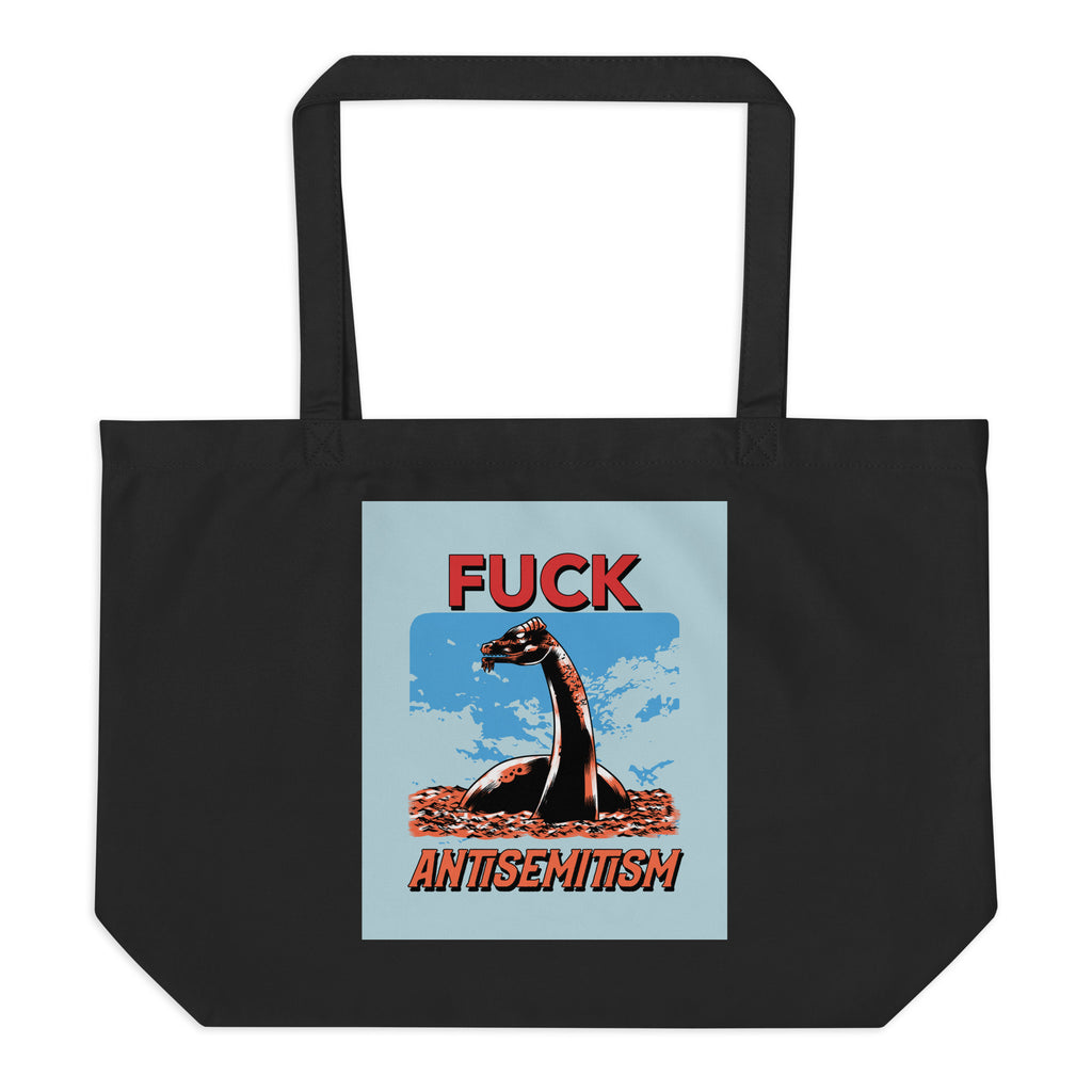 Battle Antisemitism | Large Organic Tote Bag