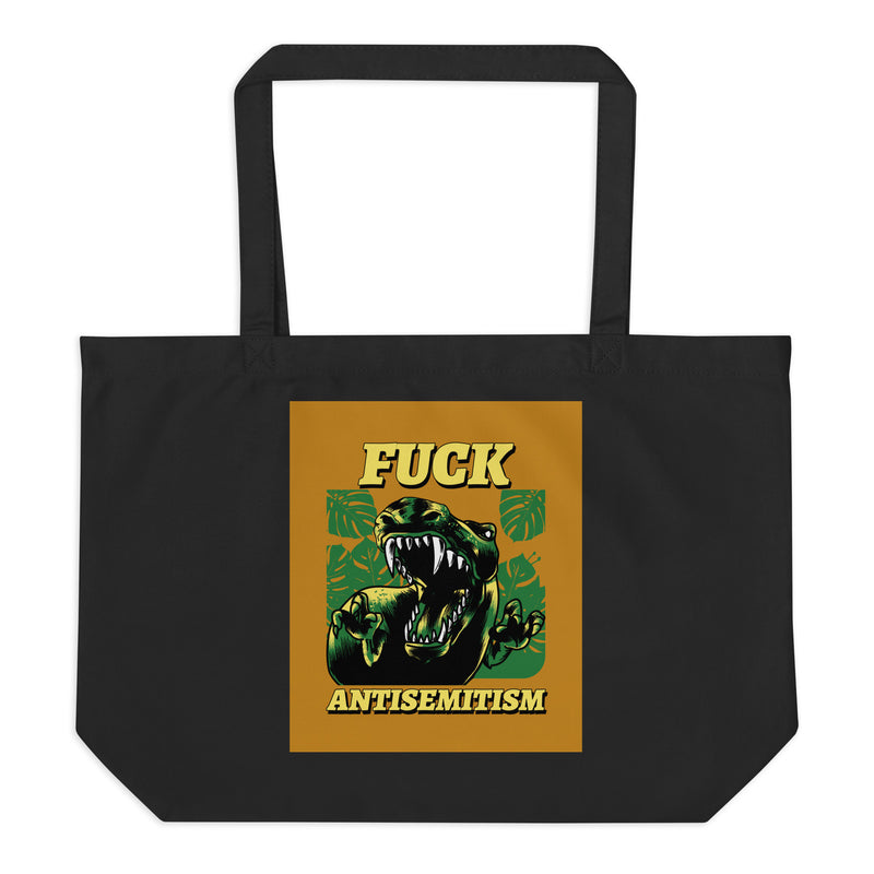 Battle Antisemitism | Large Organic Tote Bag