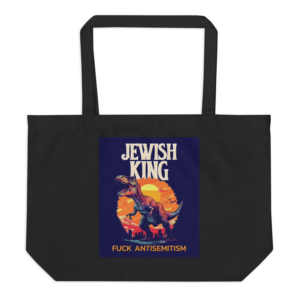 Battle Antisemitism | Large Organic Tote Bag