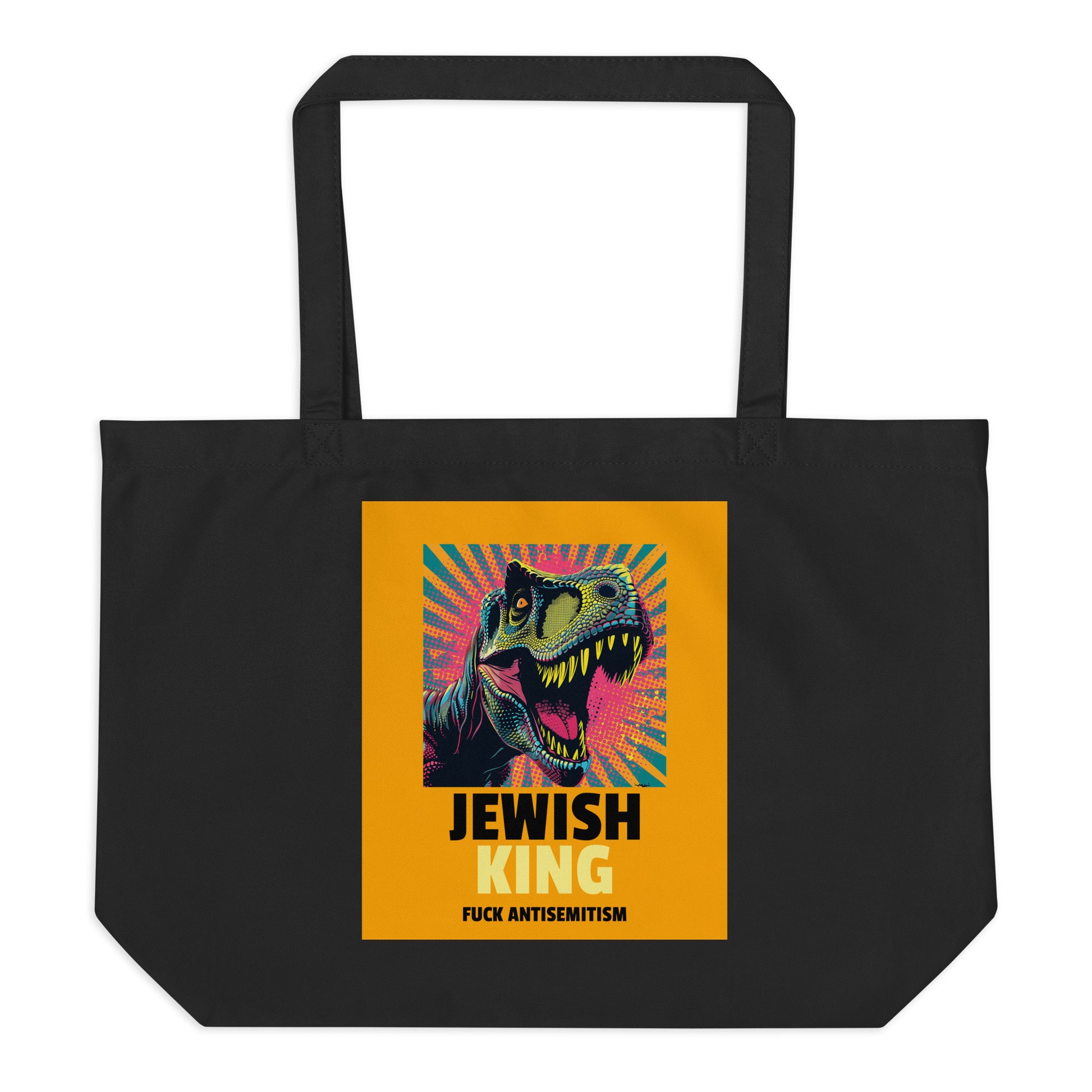 Battle Antisemitism | Large Organic Tote Bag