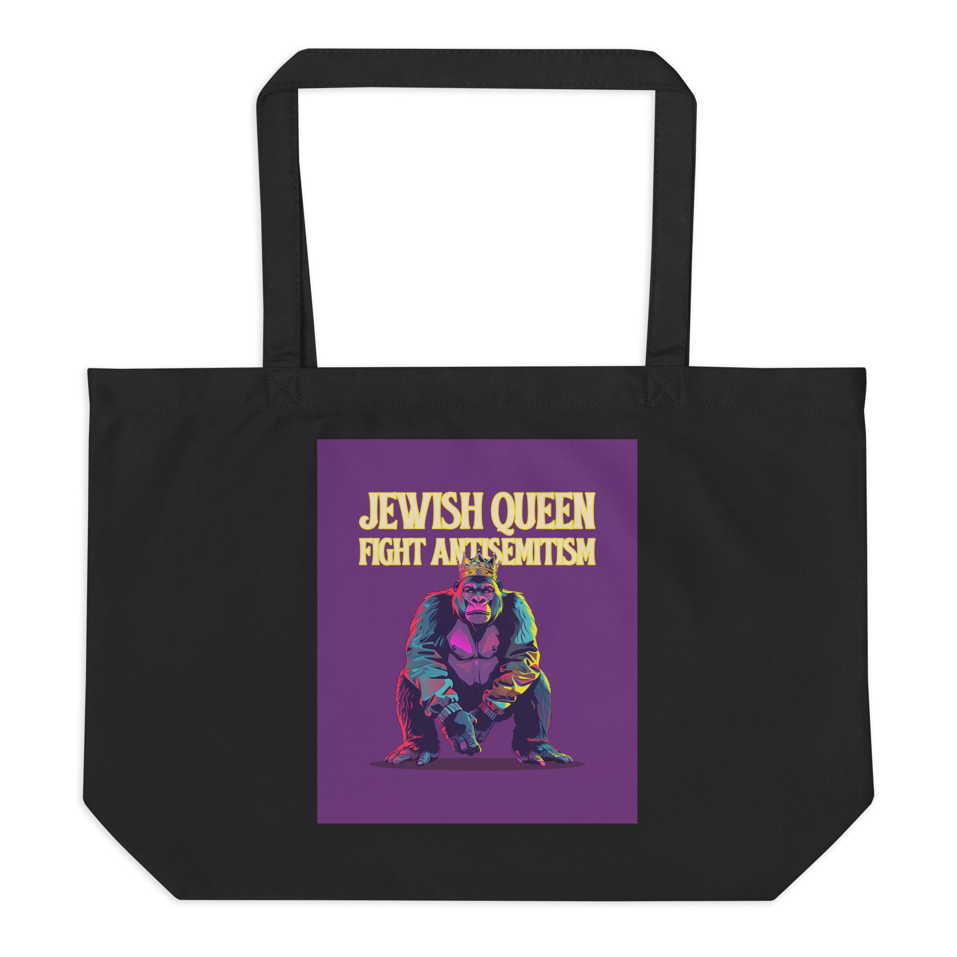 Battle Antisemitism | Large Organic Tote Bag
