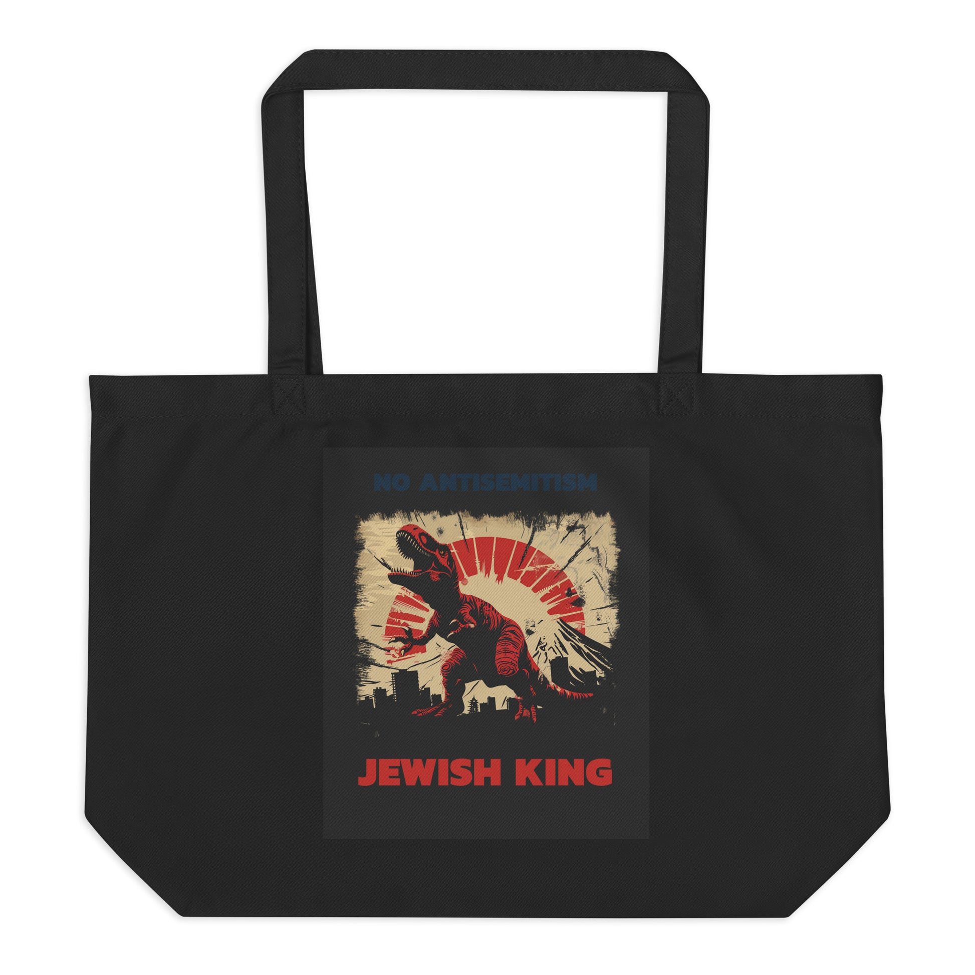 Battle Antisemitism | Large Organic Tote Bag