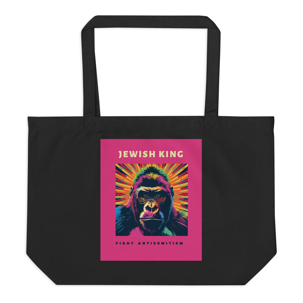 Battle Antisemitism | Large Organic Tote Bag