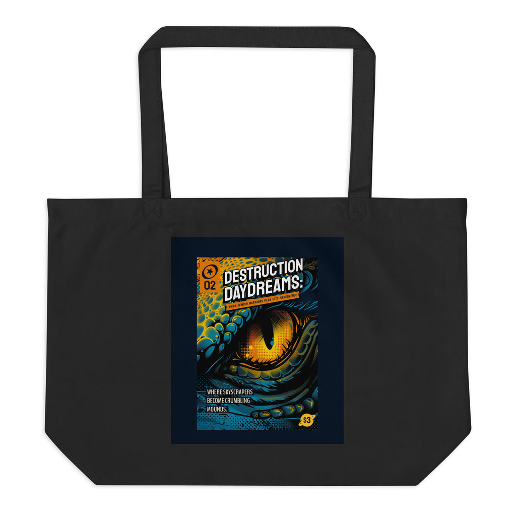 Battle Antisemitism | Large Organic Tote Bag