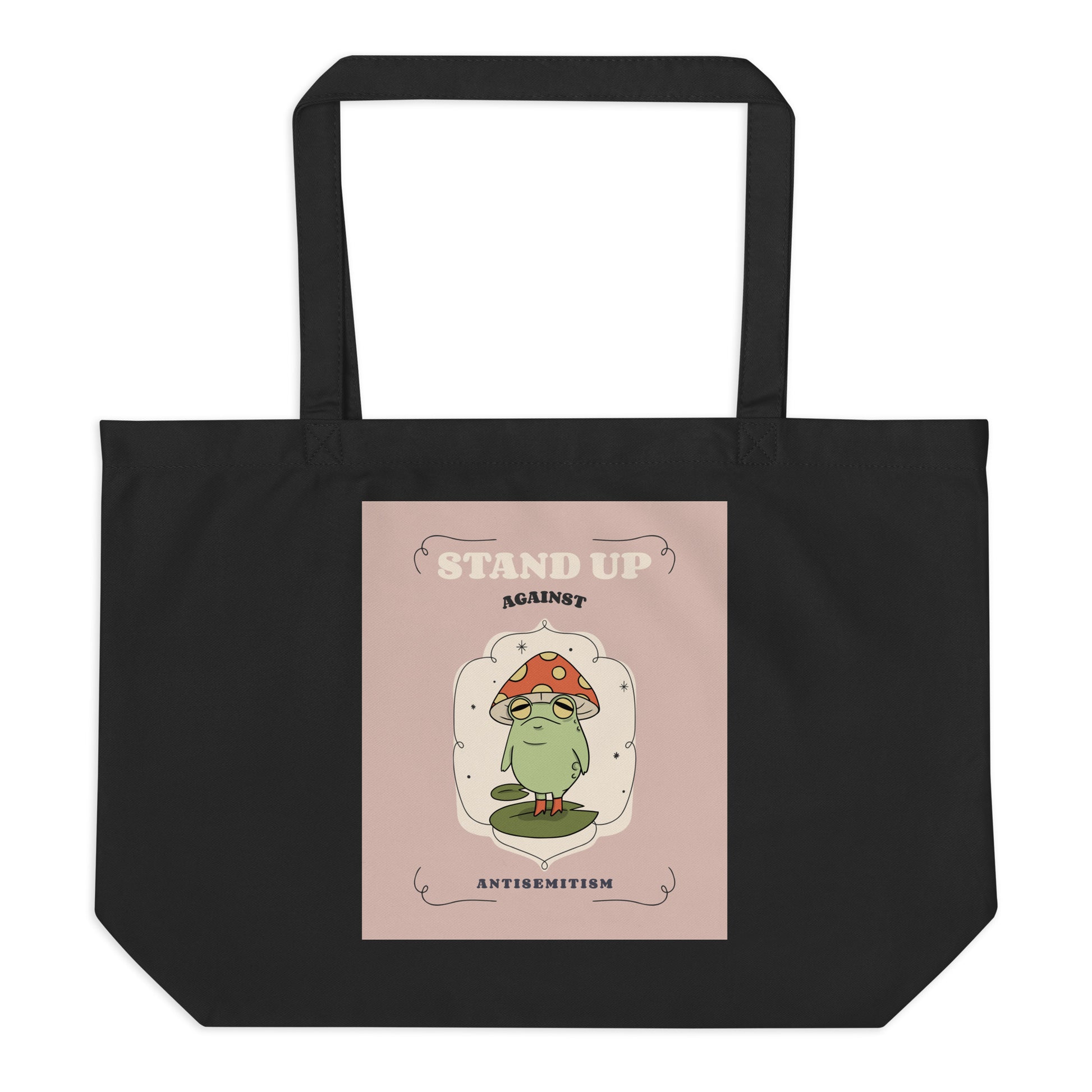 Cute Friend | Antisemitism | Large Organic Tote Bag
