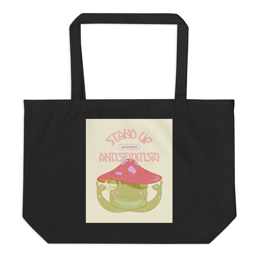 Cute Friend | Antisemitism | Large Organic Tote Bag