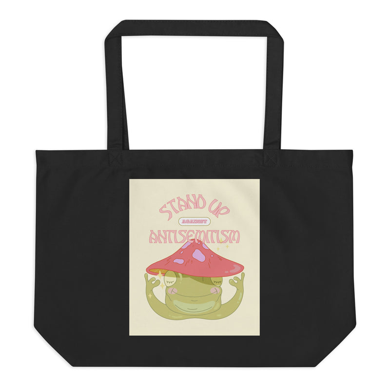 Cute Friend | Antisemitism | Large Organic Tote Bag