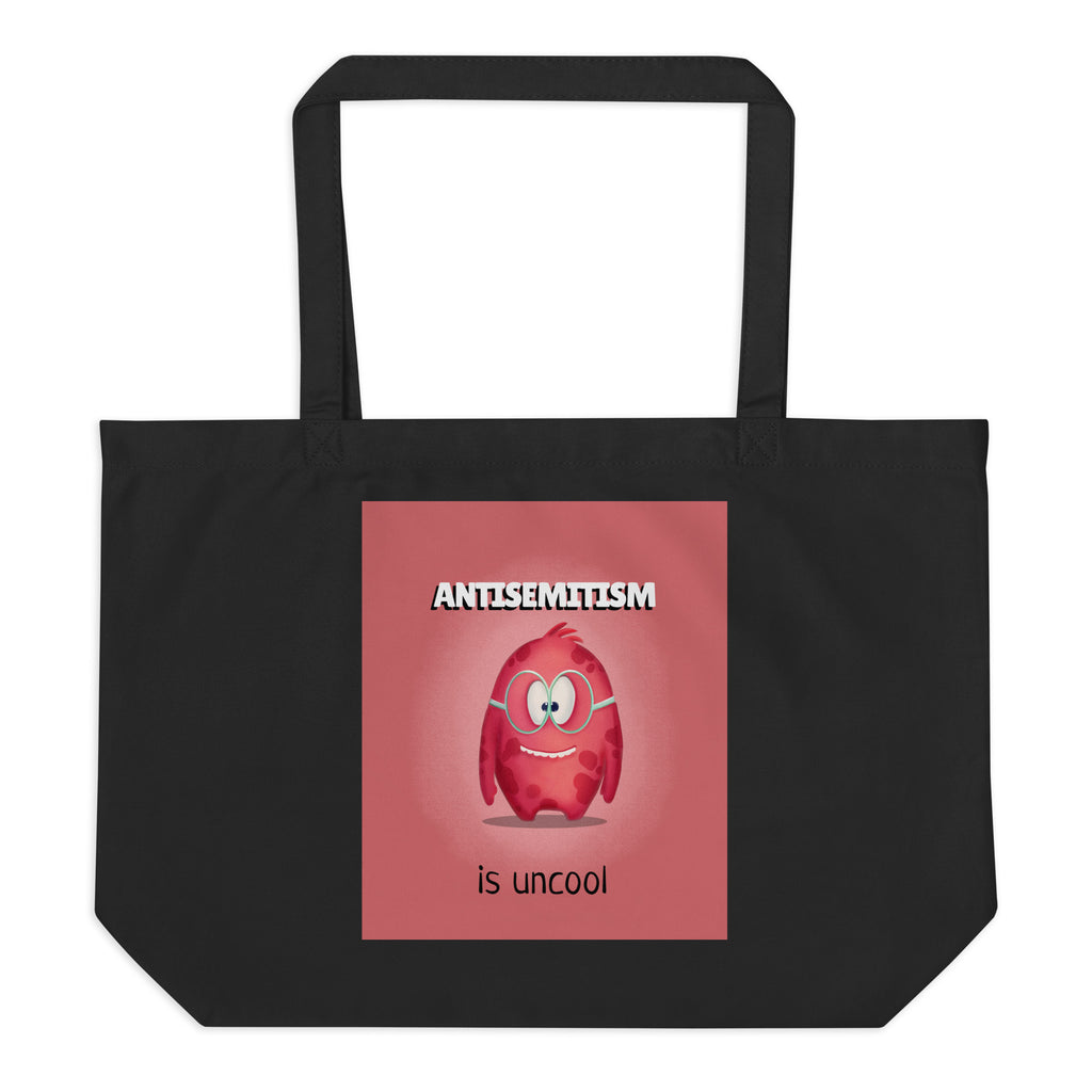 Cute Friend | Antisemitism | Large Organic Tote Bag