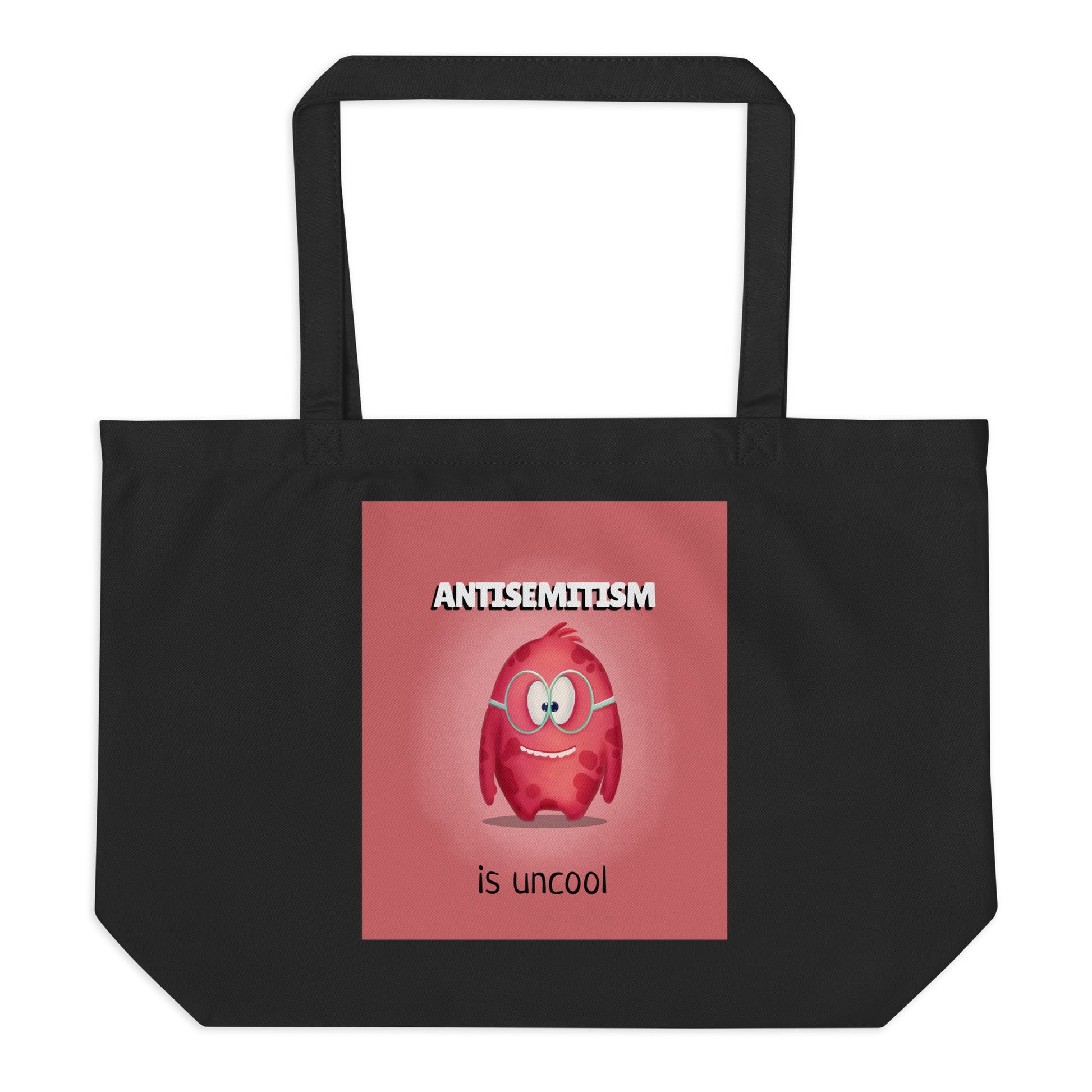 Cute Friend | Antisemitism | Large Organic Tote Bag