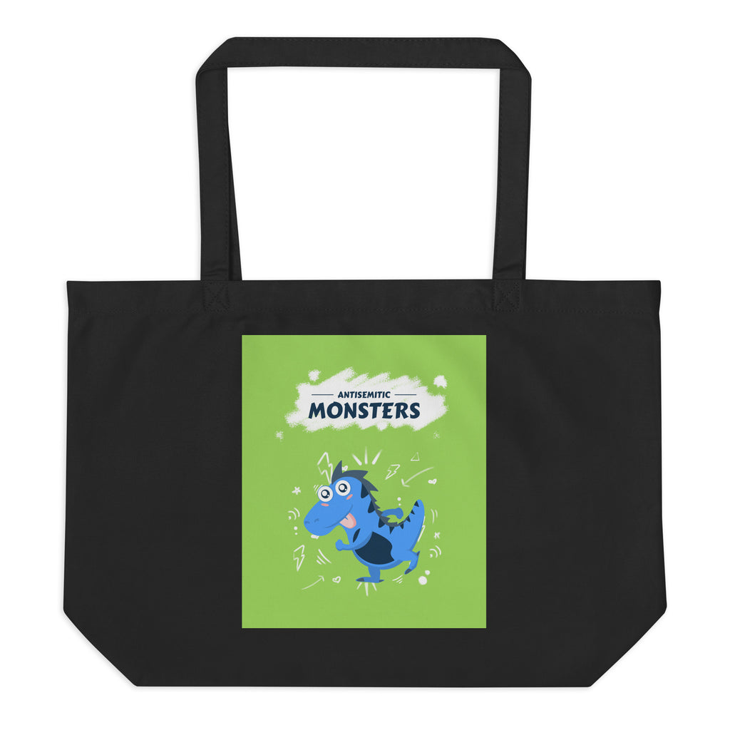 Cute Friend | Antisemitism | Large Organic Tote Bag