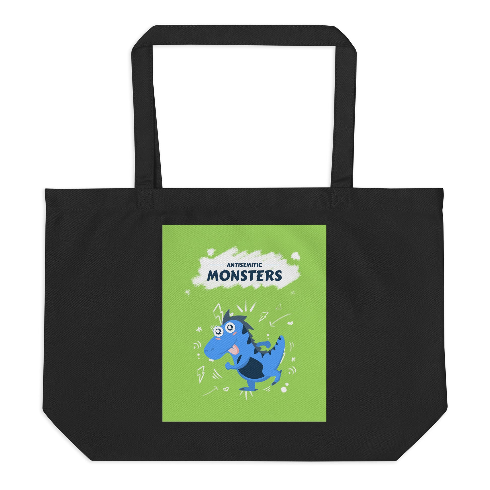 Cute Friend | Antisemitism | Large Organic Tote Bag