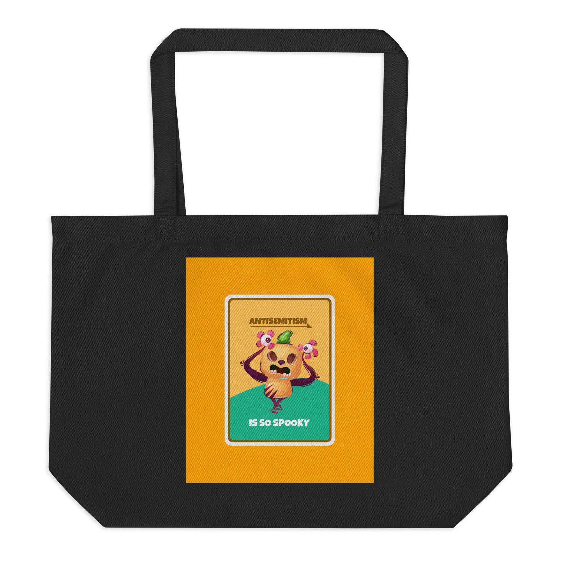 Cute Friend | Antisemitism | Large Organic Tote Bag