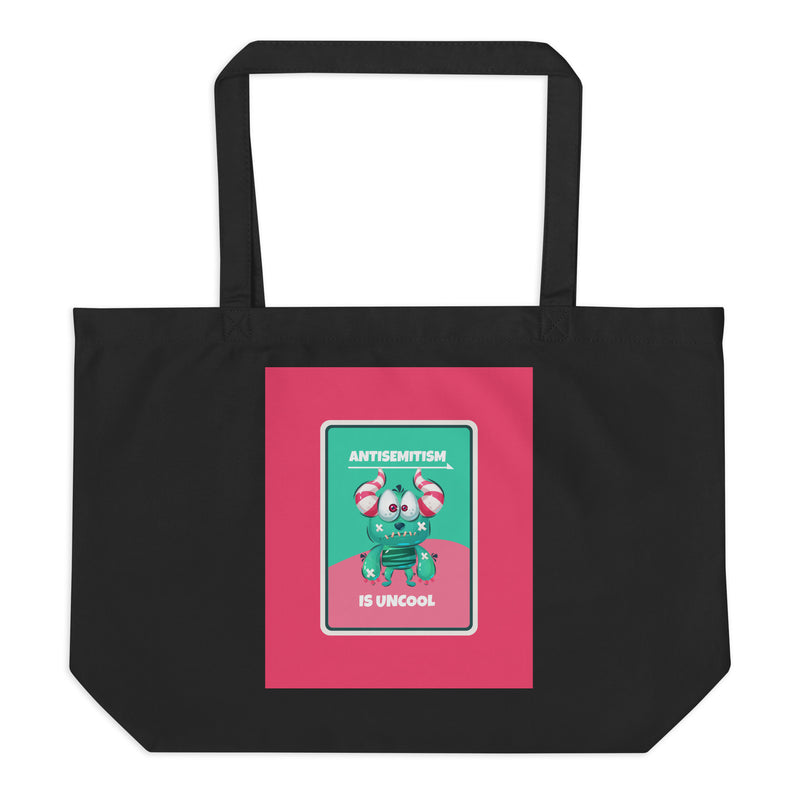 Cute Friend | Antisemitism | Large Organic Tote Bag
