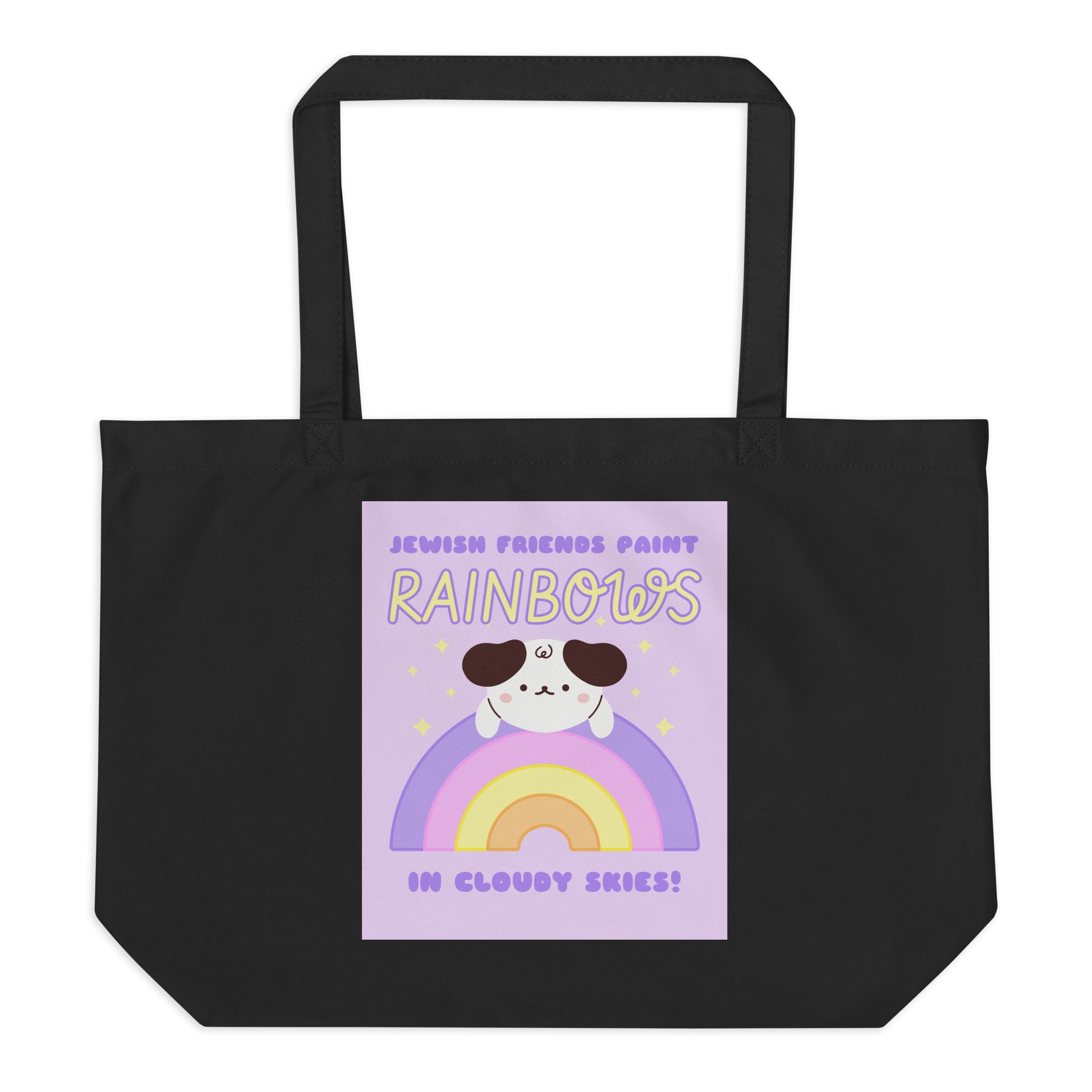 Cute Friend | Antisemitism | Large Organic Tote Bag