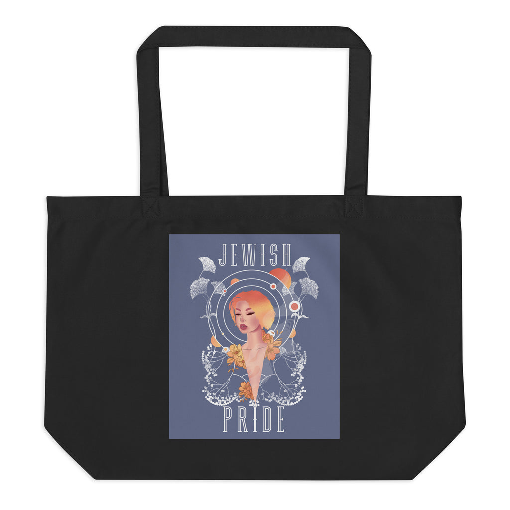 Jewish Beauty | Large Organic Tote Bag