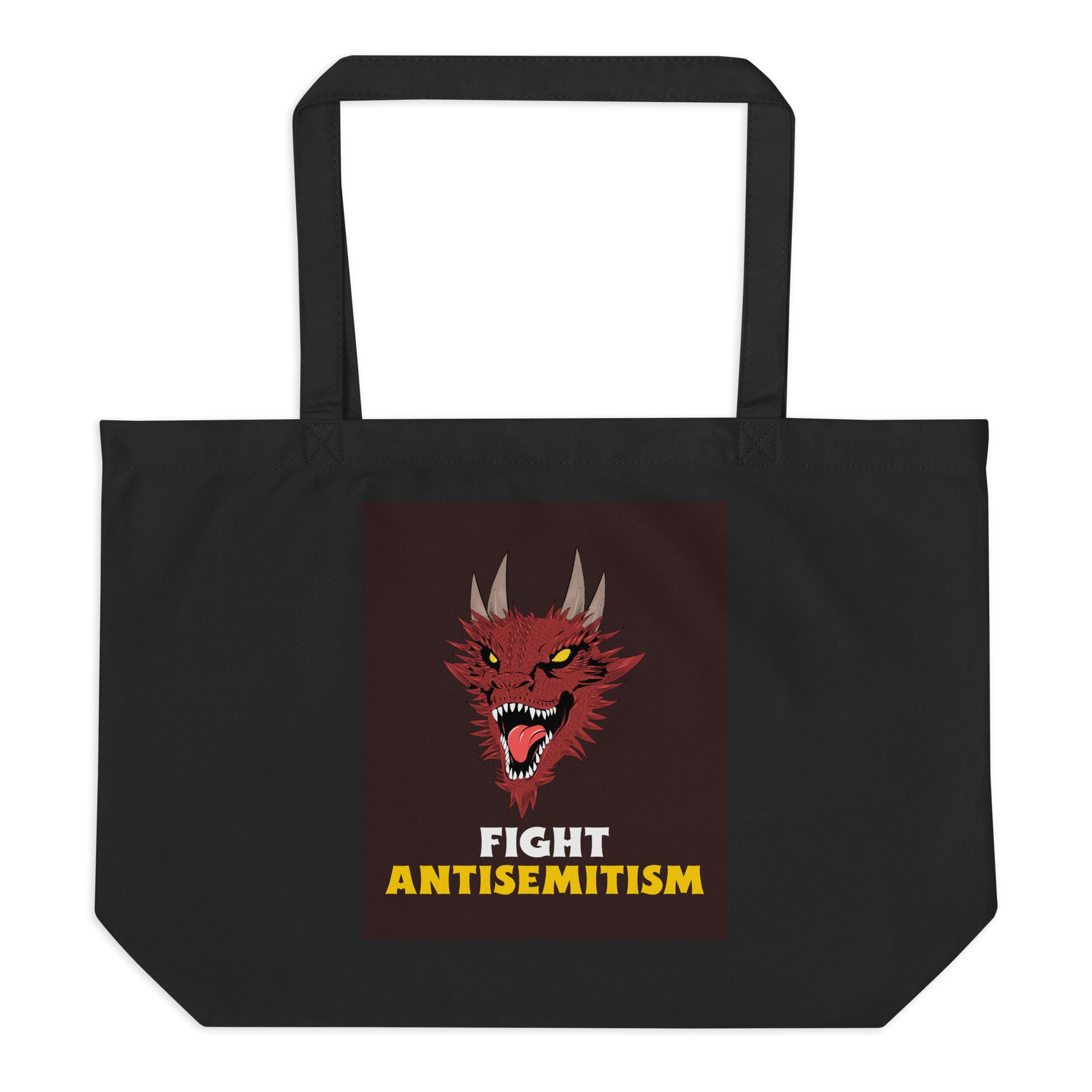Dragon Adventure | Large Organic Tote Bag