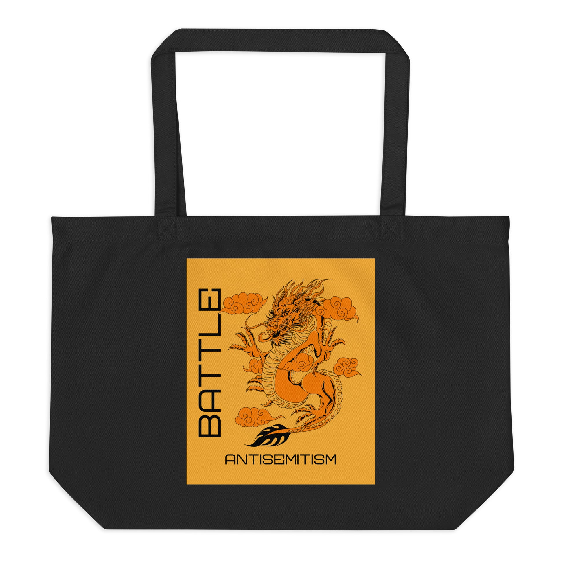 Dragon Adventure | Large Organic Tote Bag