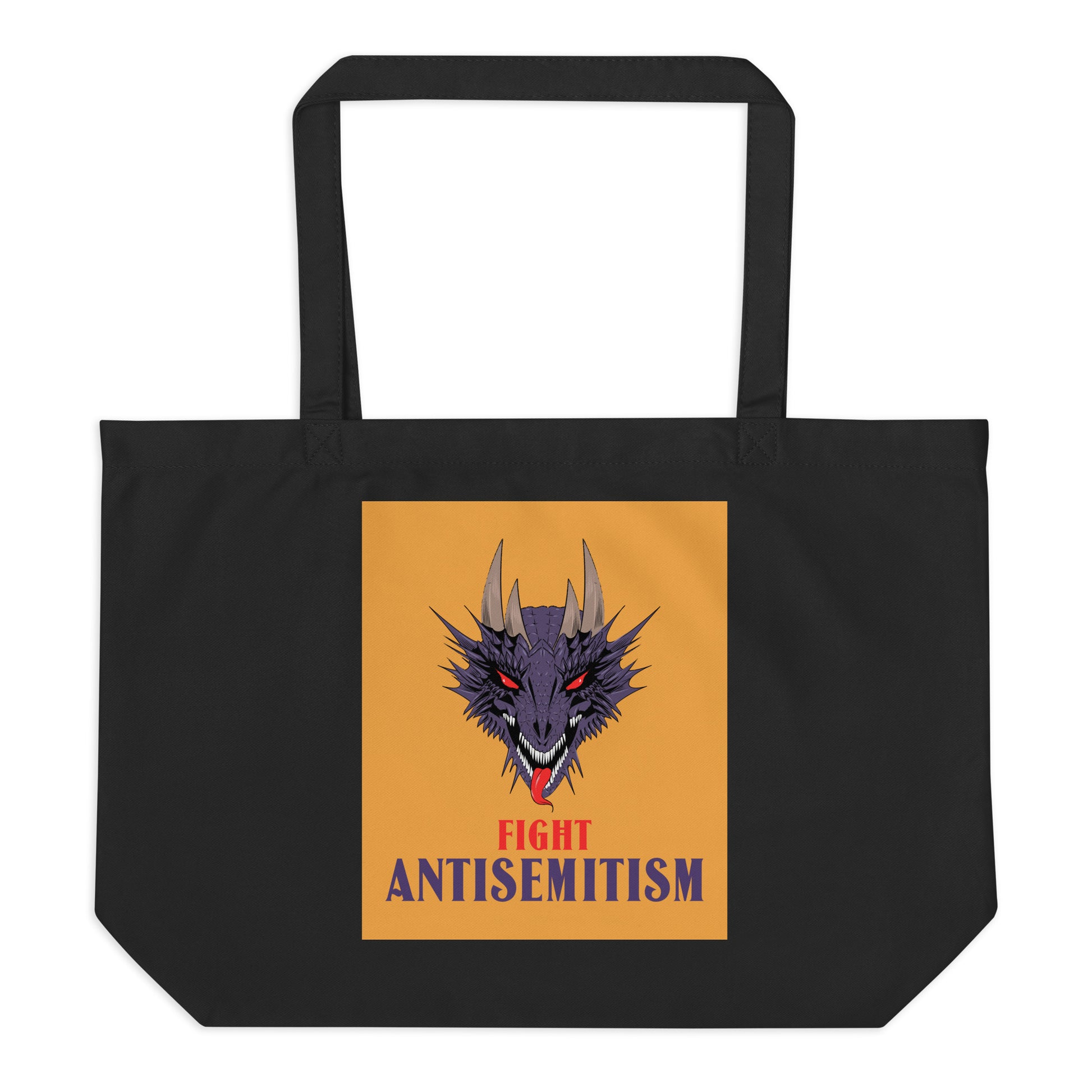 Dragon Adventure | Large Organic Tote Bag