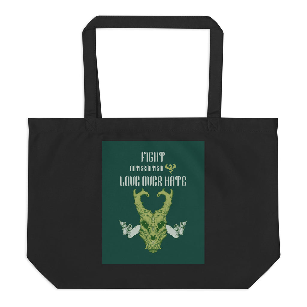 Dragon Adventure | Large Organic Tote Bag