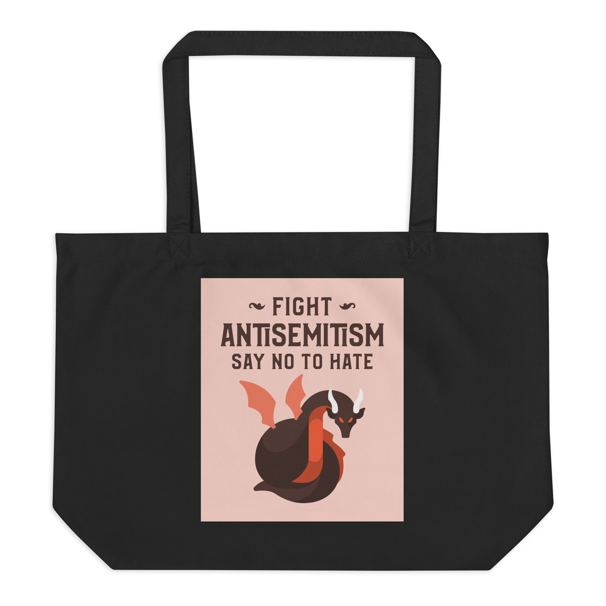 Dragon Adventure | Large Organic Tote Bag