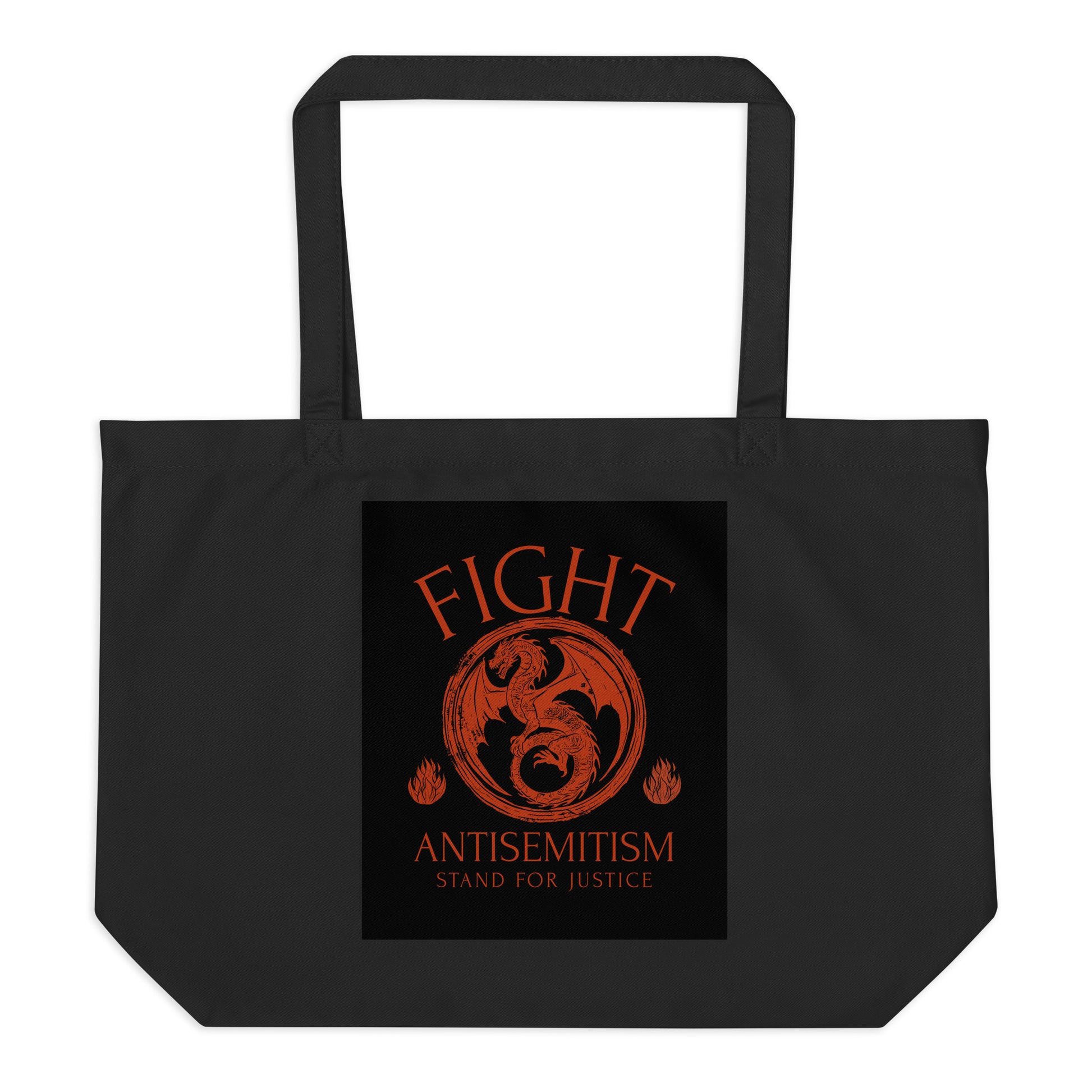 Dragon Adventure | Large Organic Tote Bag