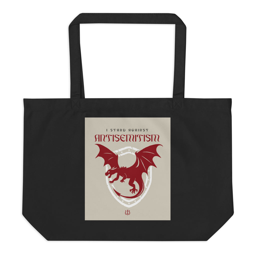 Dragon Adventure | Large Organic Tote Bag
