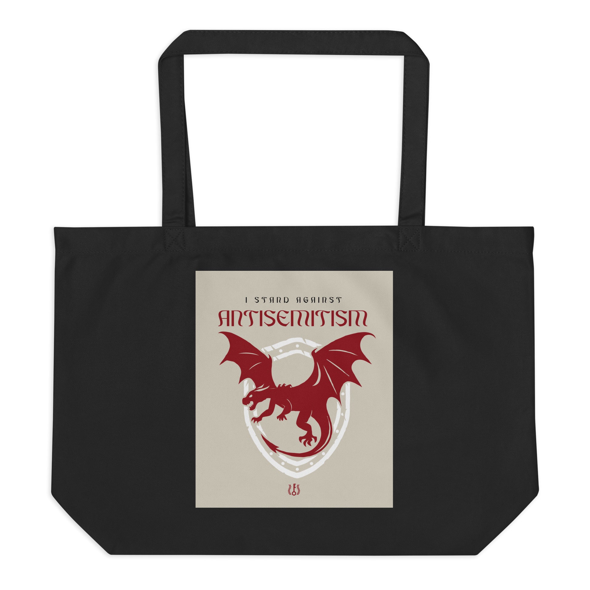 Dragon Adventure | Large Organic Tote Bag