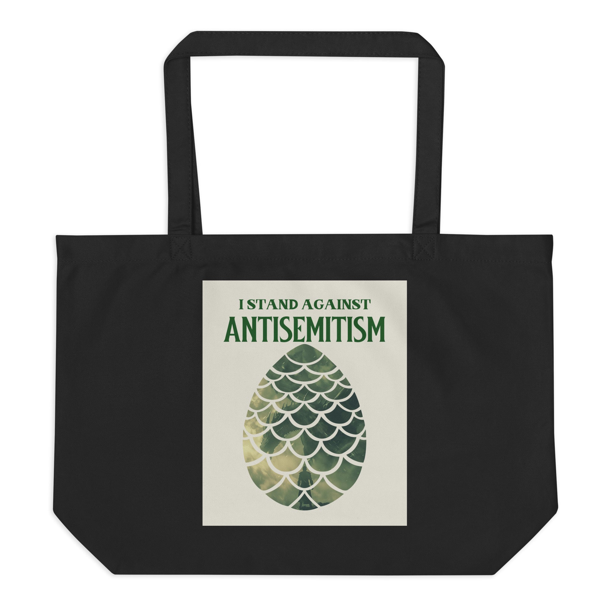 Dragon Adventure | Large Organic Tote Bag