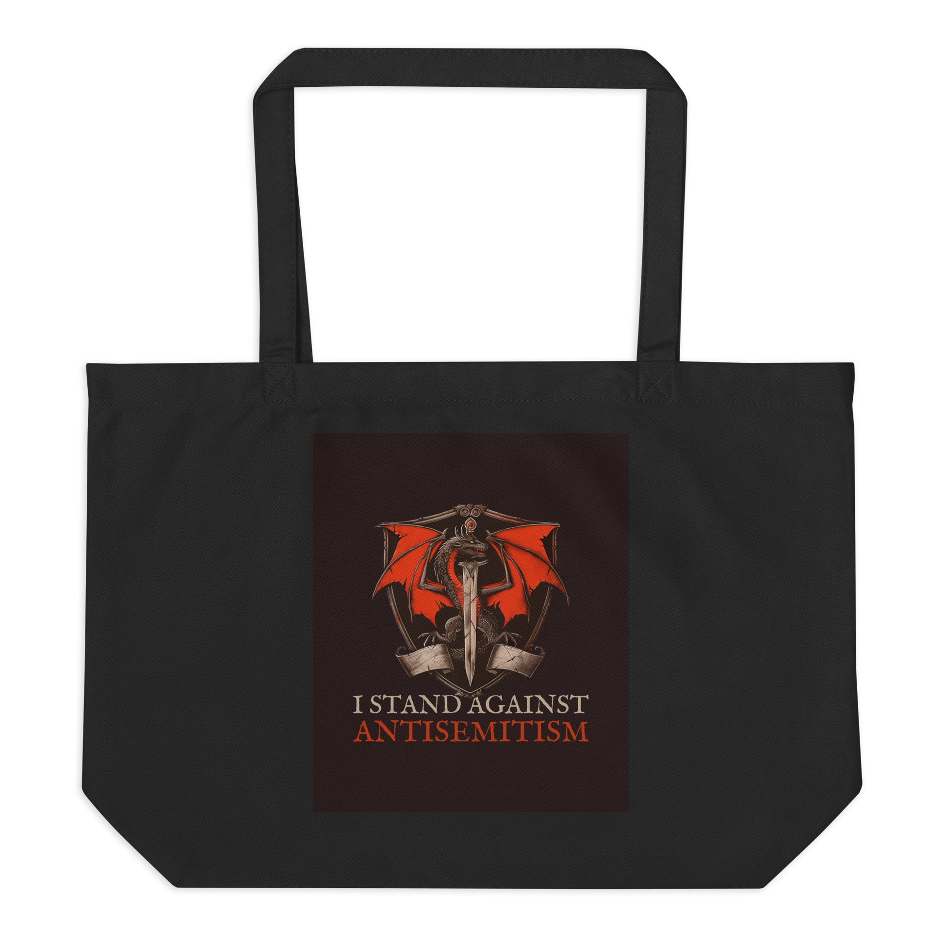 Dragon Adventure | Large Organic Tote Bag