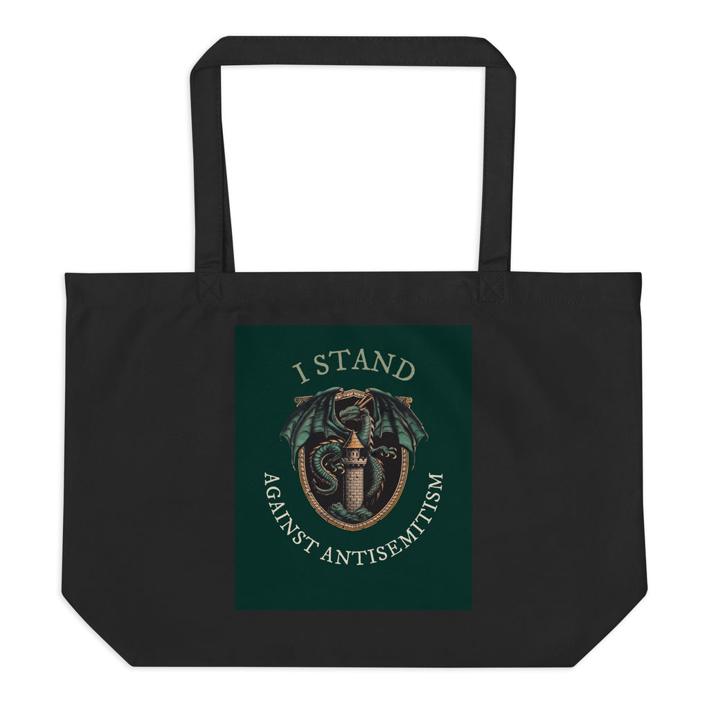 Dragon Adventure | Large Organic Tote Bag