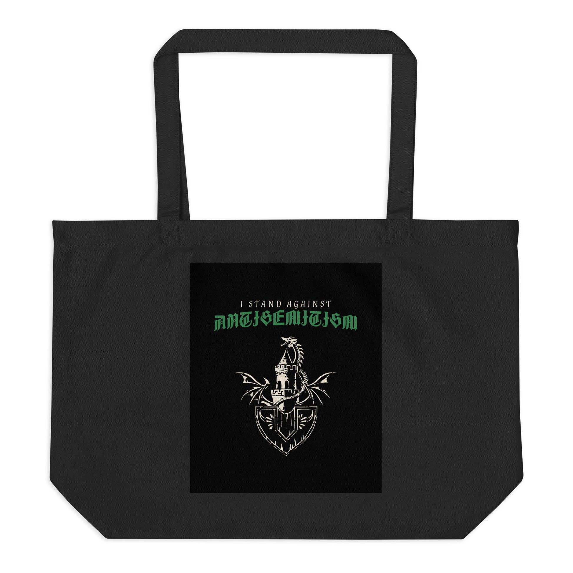 Dragon Adventure | Large Organic Tote Bag