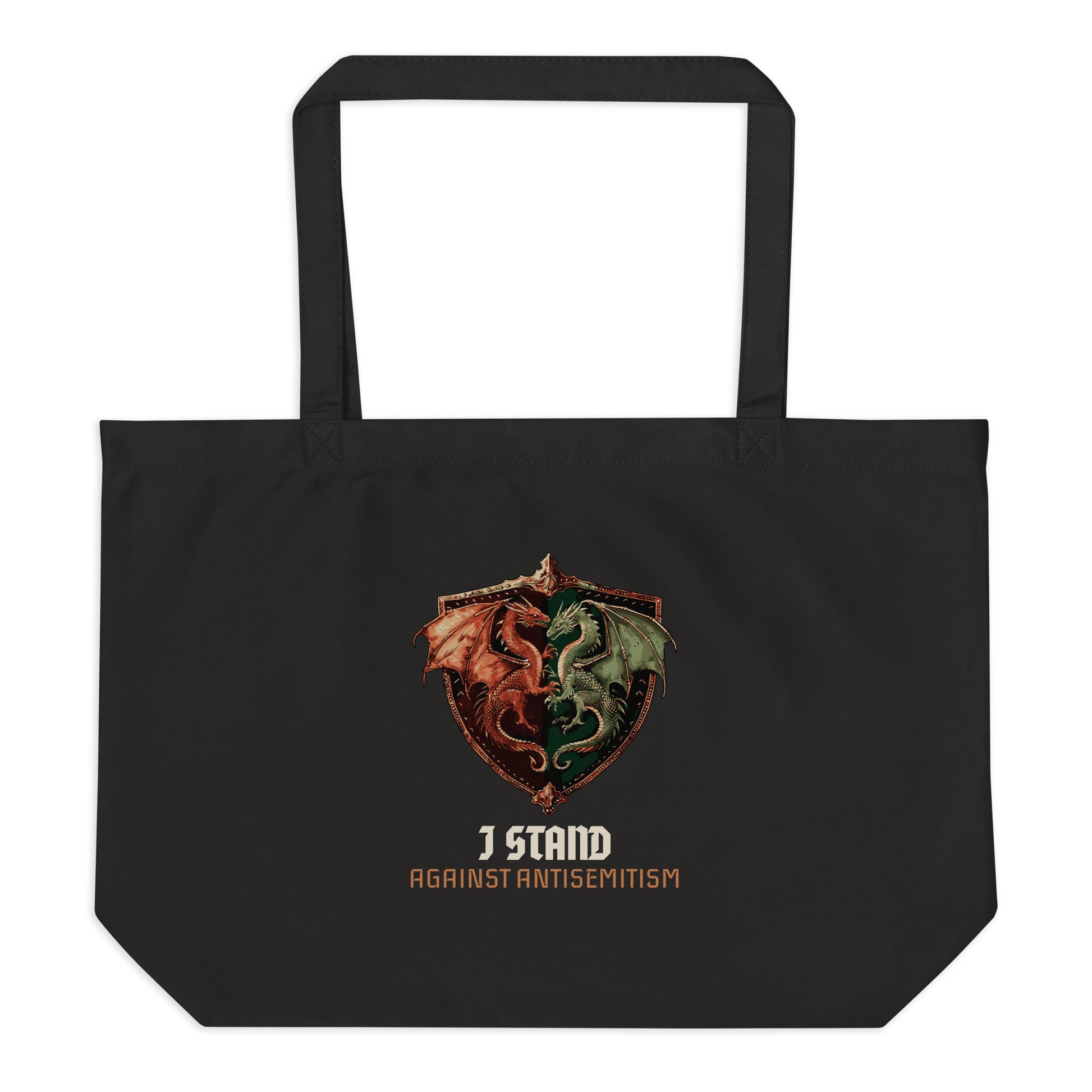 Dragon Adventure | Large Organic Tote Bag