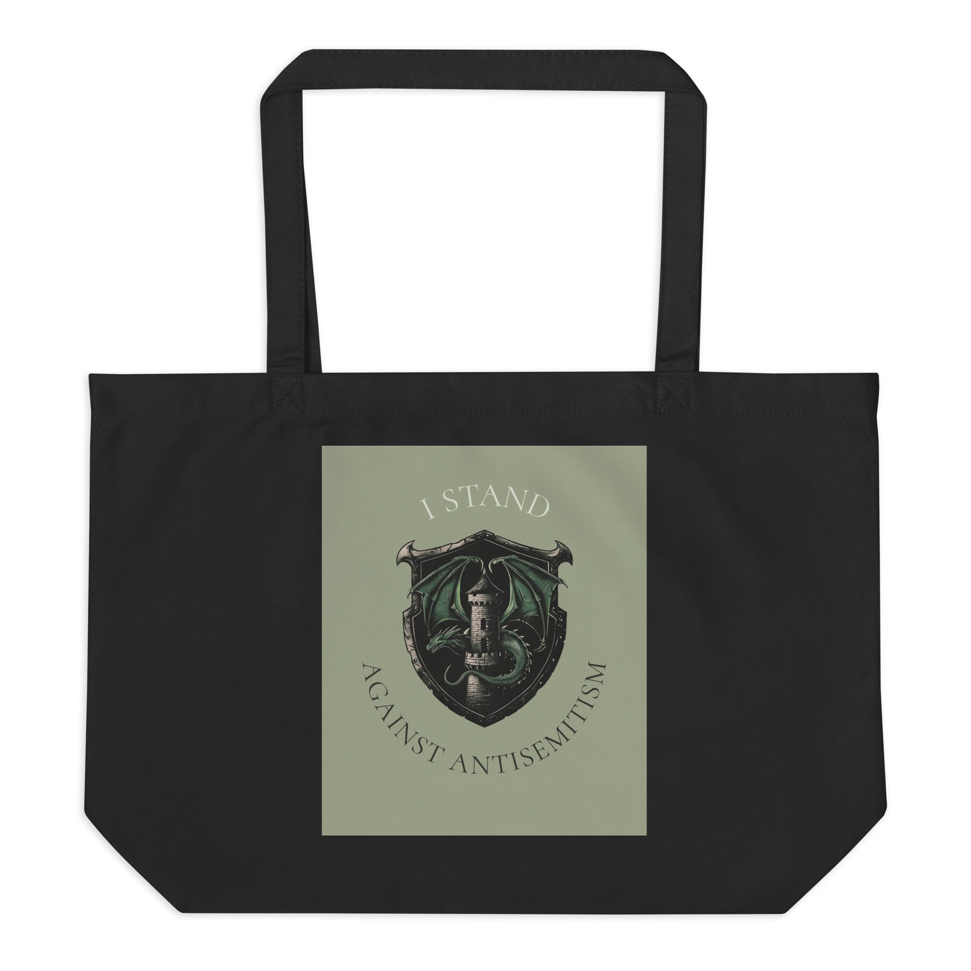 Dragon Adventure | Large Organic Tote Bag