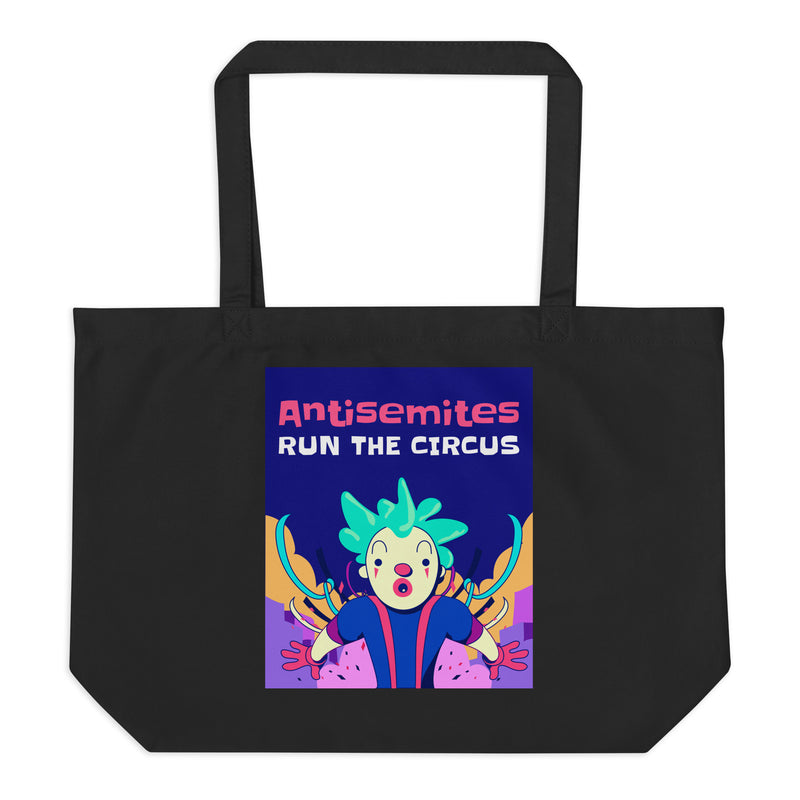 Antisemitic Clowns | Large Organic Tote Bag