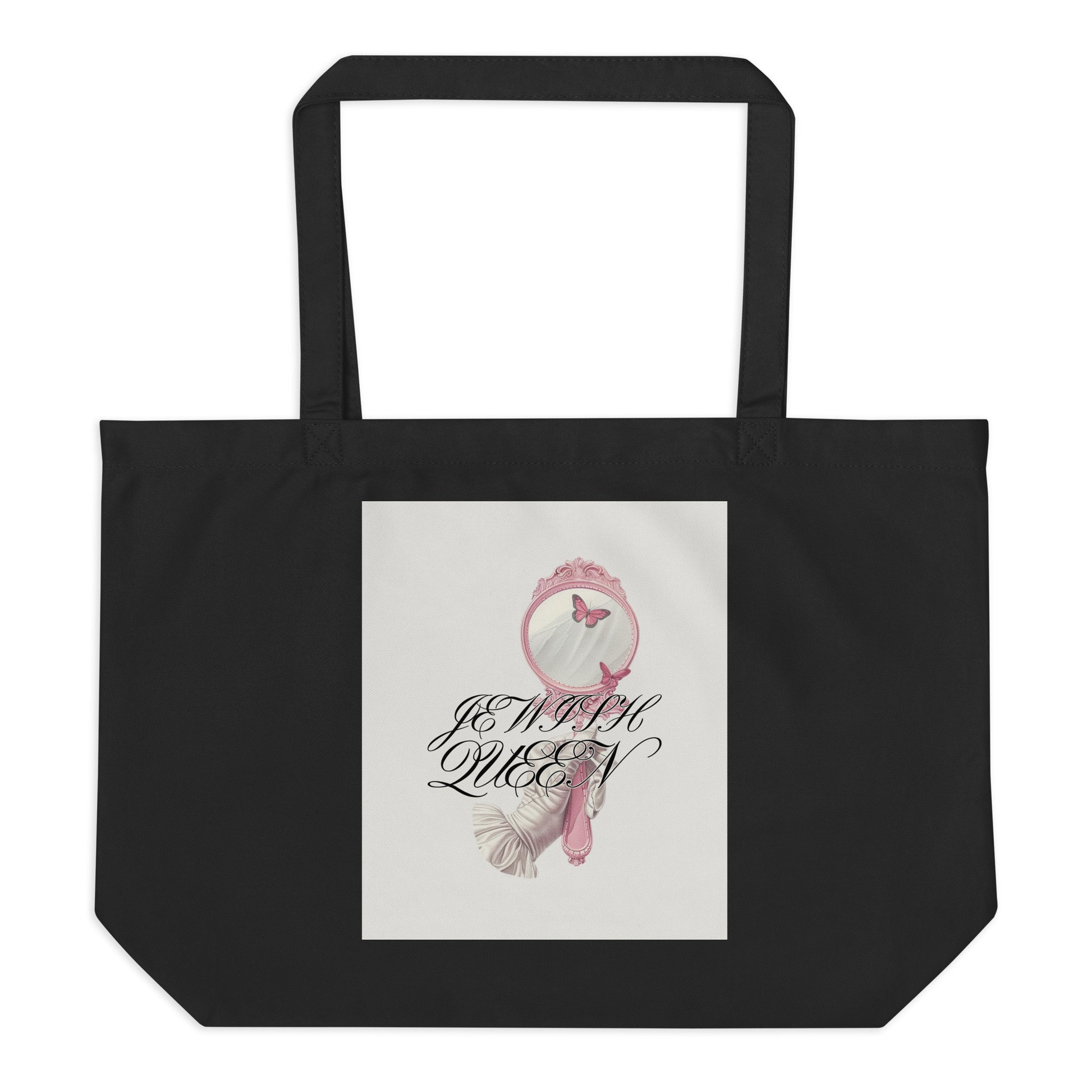 Jewish Queen | Large Organic Tote Bag