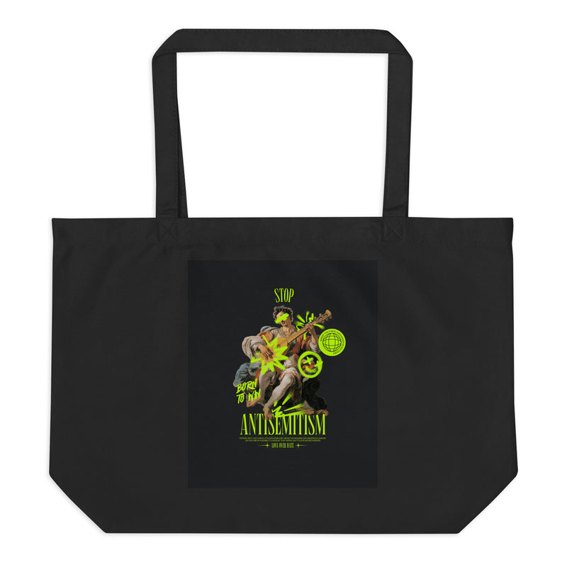 Classic Graffiti Fusion | Large Organic Tote Bag