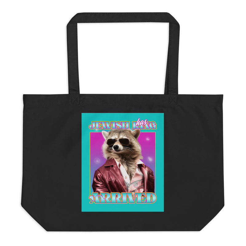 Mr Racoon | Large Organic Tote Bag