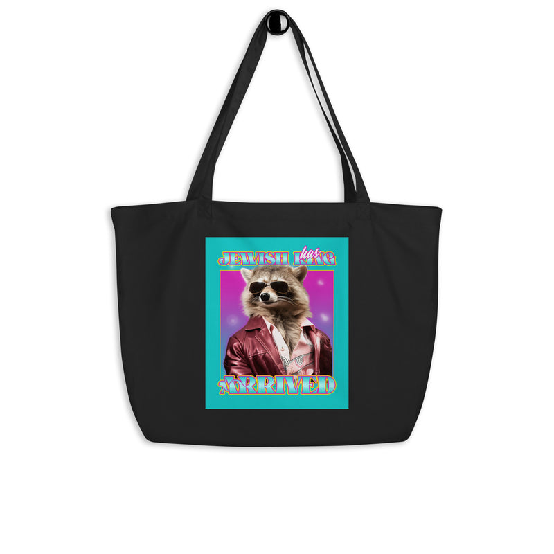 Mr Racoon | Large Organic Tote Bag