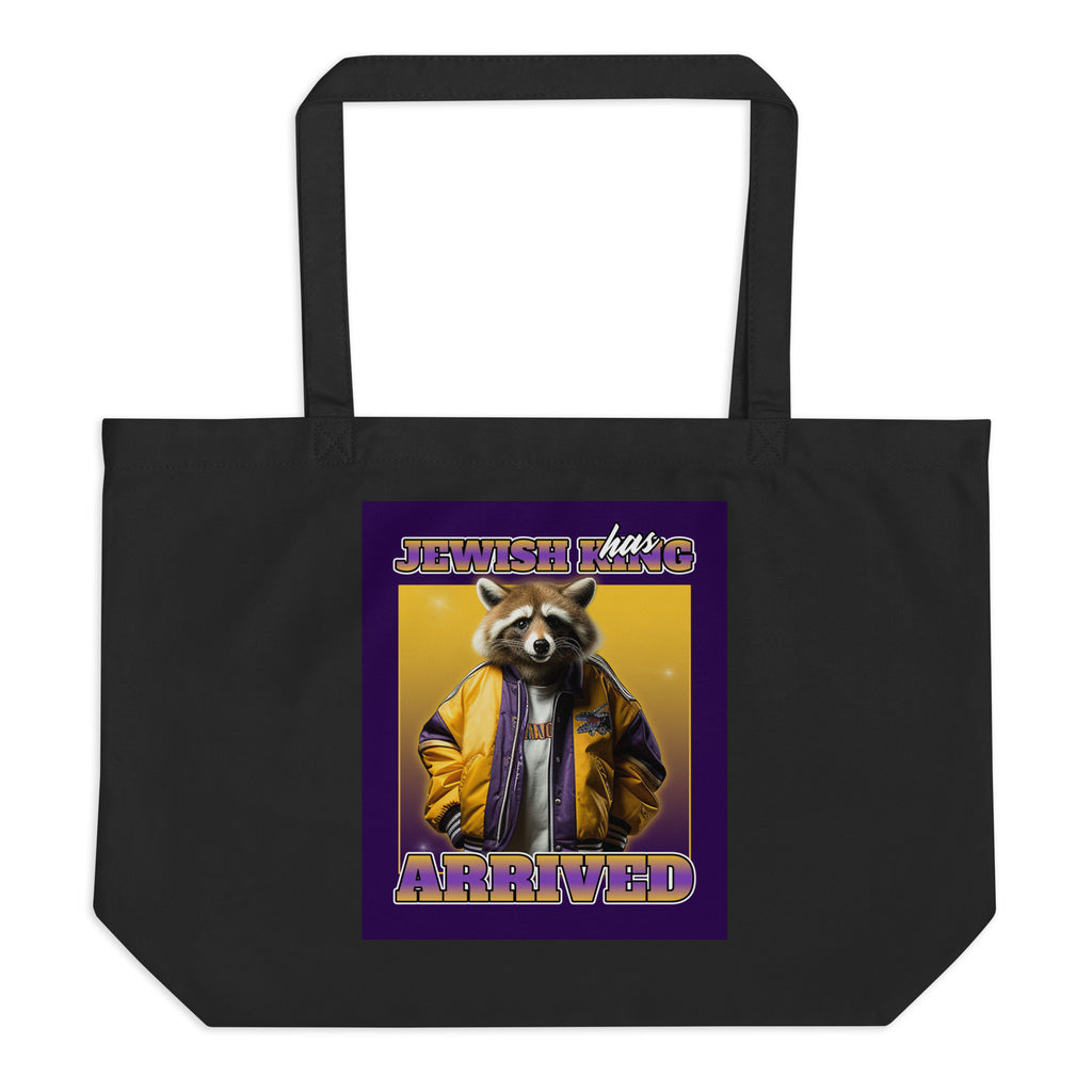 Mr Racoon | Large Organic Tote Bag Jouparty