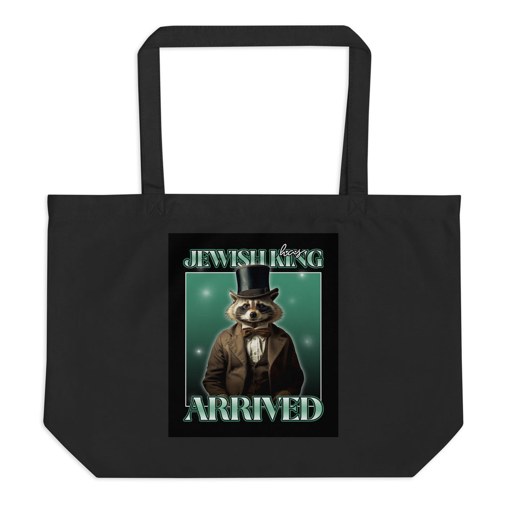 Mr Racoon | Large Organic Tote Bag Jouparty
