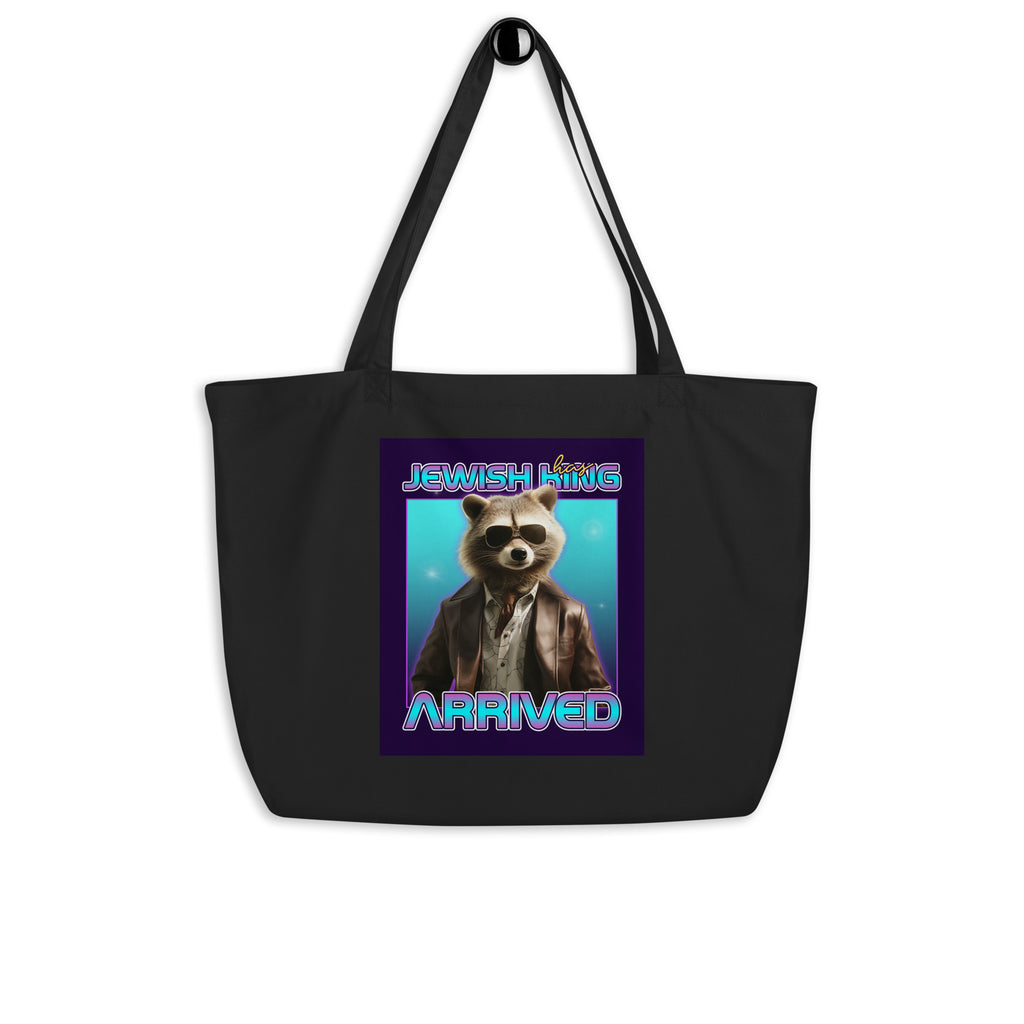 Mr Racoon | Large Organic Tote Bag