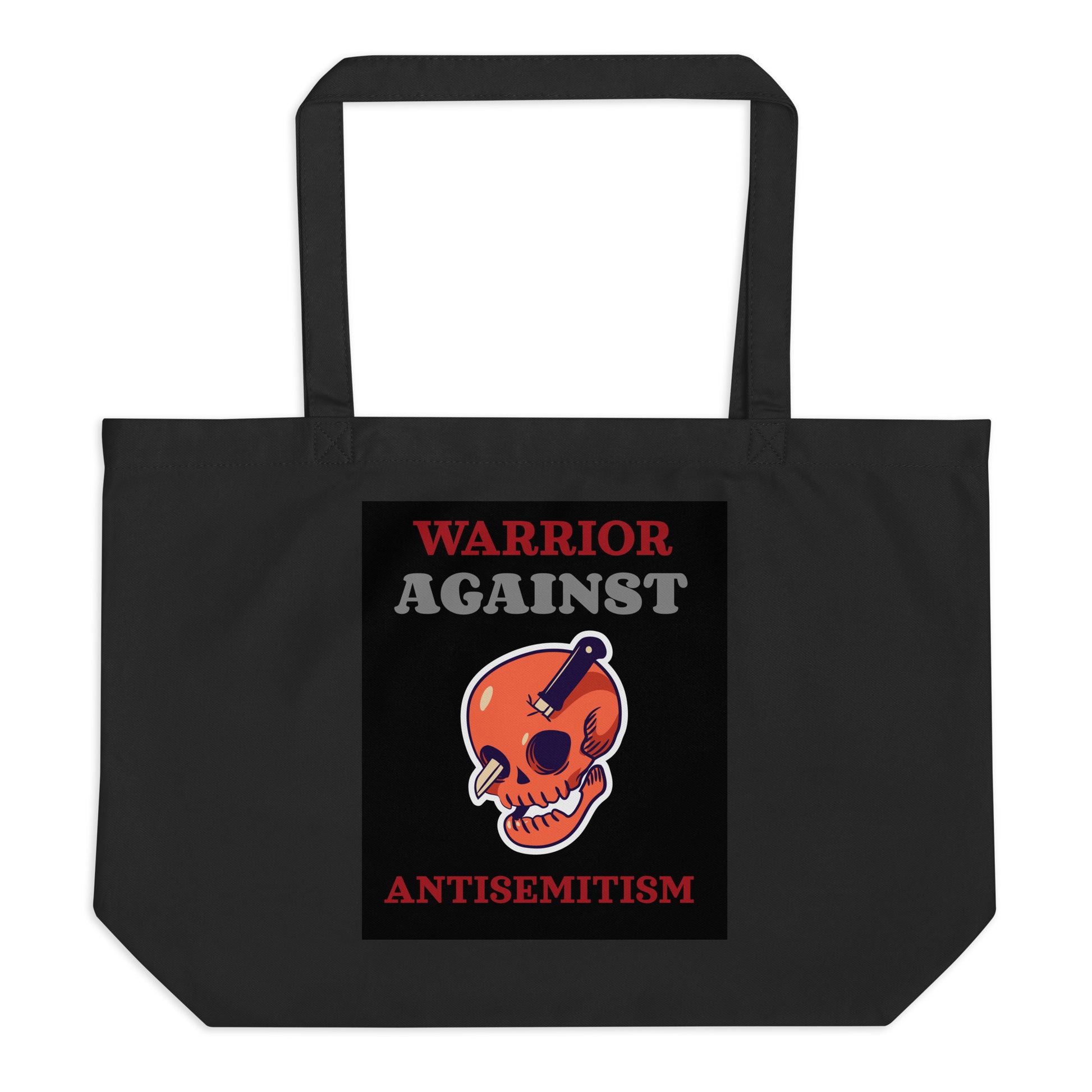 Brave Warrior | Large Organic Tote Bag Jouparty
