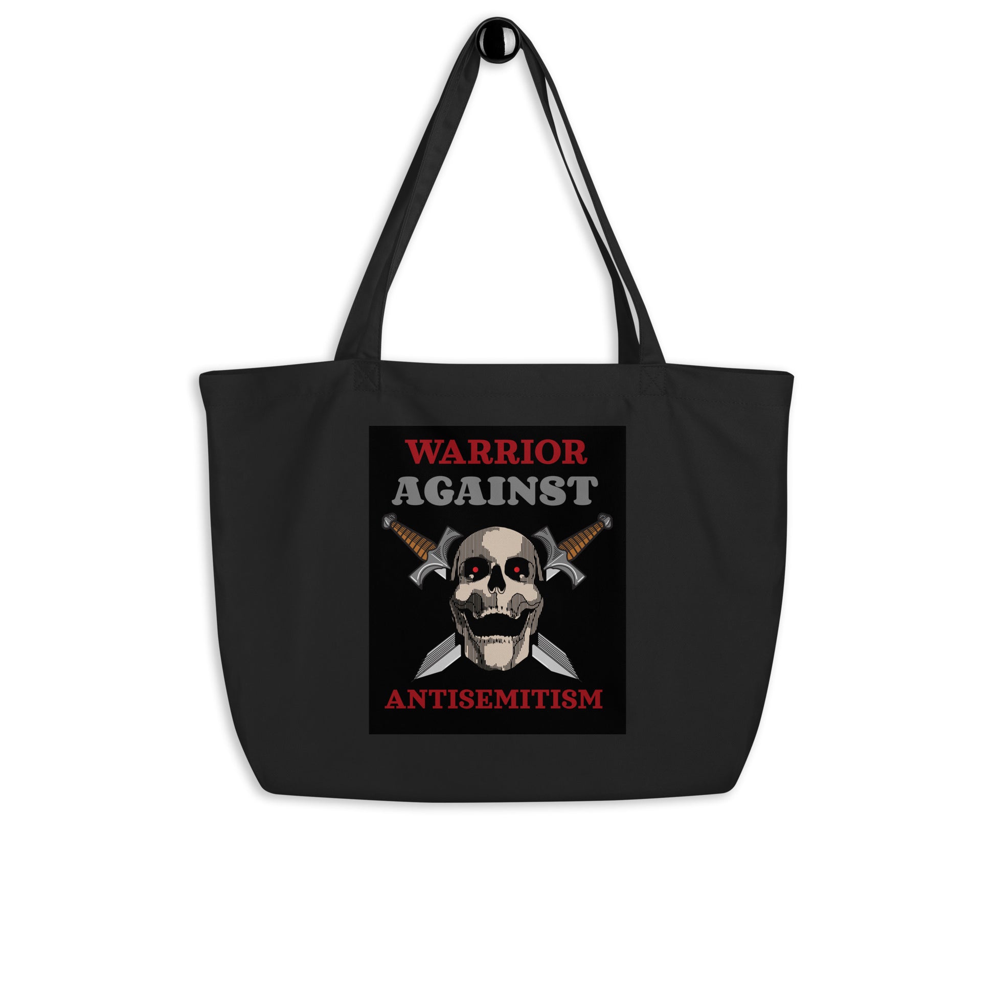 Brave Warrior | Large Organic Tote Bag