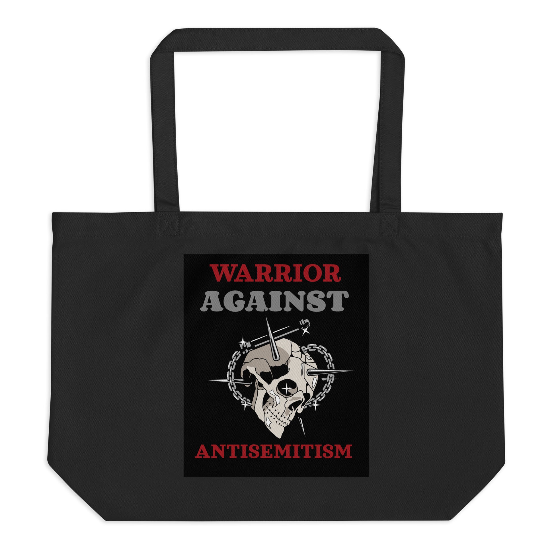 Brave Warrior | Large Organic Tote Bag